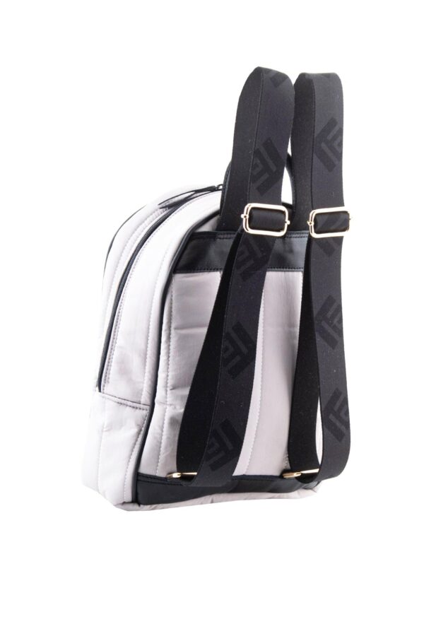 Basic Simple Backpack Elpis White (2)