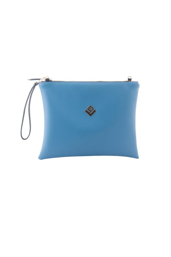 Luxurious Handbag Pothos Aegean Blue